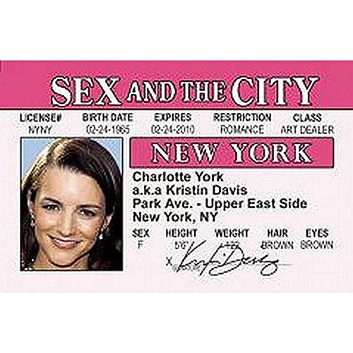 Signs 4 Fun Parody Driver’s License | Charlotte/Krist ID | Fake ID Novelty Card | Collectible Trading Card Driver’s License | Novelty Gift for Holidays | Made in The USA