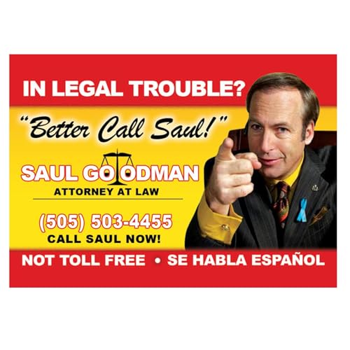 Magnet – Better Call Saul ID Funny Magnet - 3.5” x 2.5” Easy Remove Fridge Locker Magnet - Magnet for Gifts Decor - Made in USA