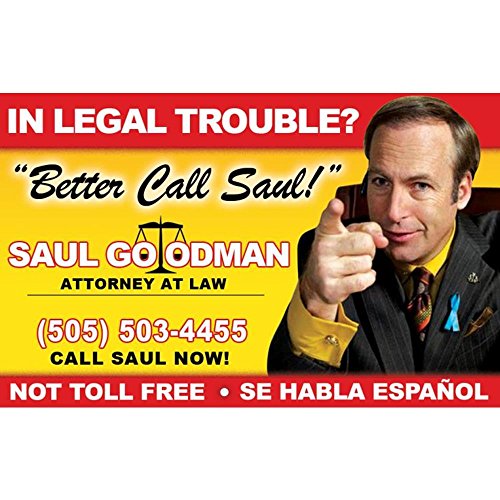 Signs 4 Fun Parody ID | Saul Goodman Driver’s License | Fake ID Novelty Card | Collectible Trading Card Driver’s License | Novelty Gift for Holidays | Made in the USA