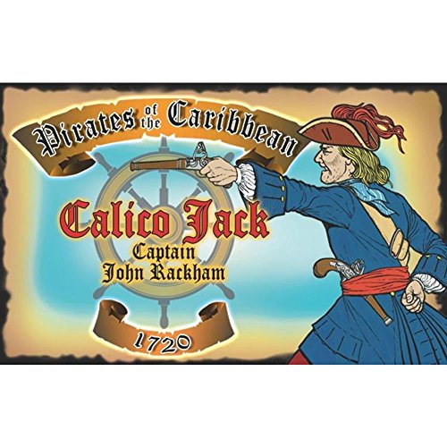 Signs 4 Fun Parody Driver’s License | Calico Jack ID | Fake ID Novelty Card | Collectible Trading Card Driver’s License | Novelty Gift for Holidays | Made in The USA