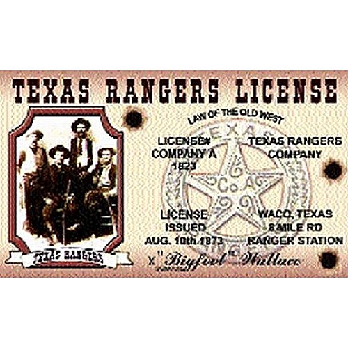 Signs 4 Fun Parody ID | Texas Ranger Driver’s License | Fake ID Novelty Card | Collectible Trading Card Driver’s License | Novelty Gift for Holidays | Made in The USA