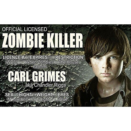 Signs 4 Fun Parody ID | Zombie Carl Driver’s License | Fake ID Novelty Card | Collectible Trading Card Driver’s License | Novelty Gift for Holidays | Made in The USA