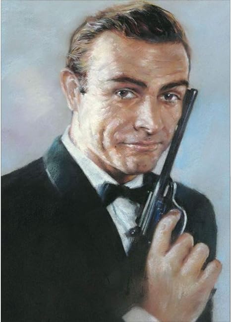 Magnet – James Bond Connery Funny Magnet - 3.5” x 2.5” Easy Remove Fridge Locker Magnet - Magnet for Gifts Decor - Made in USA