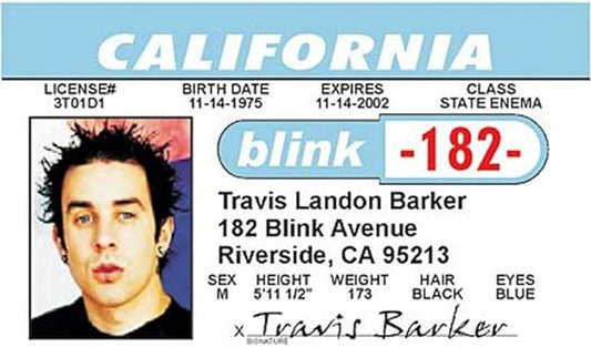 Signs 4 Fun Parody ID | T Barker Driver’s License | Fake ID Novelty Card | Collectible Trading Card Driver’s License | Novelty Gift for Holidays | Made in The USA