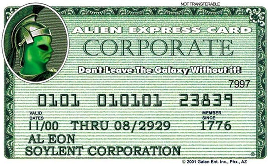 Parody Driver’s License | Alien Express ID | Fake ID Novelty Card | Collectible Trading Card Driver’s License | Novelty Gift for Holidays | Made in The USA