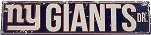 SSNFL07 New York Giants Street Sign, Blue