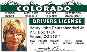 Parody Driver’s License | Denver ID | Fake ID Novelty Card | Collectible Trading Card Driver’s License | Novelty Gift for Holidays | Made in The USA